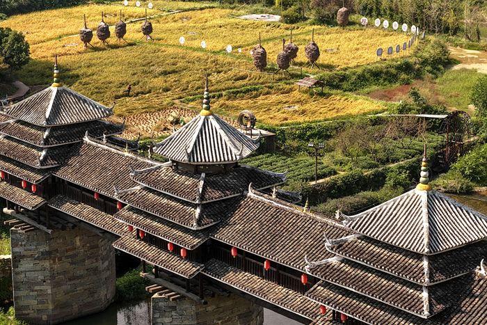 广西三江侗寨秋意浓