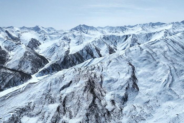 甘肃张掖：祁连山风光旖旎