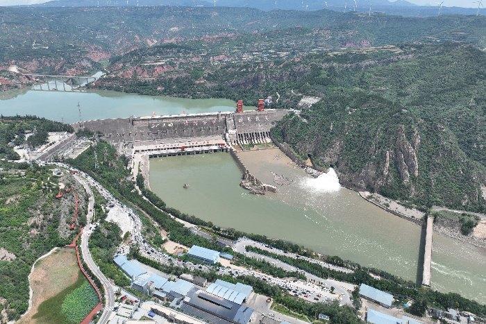 河南三门峡水利枢纽接力2025年黄河调水调沙