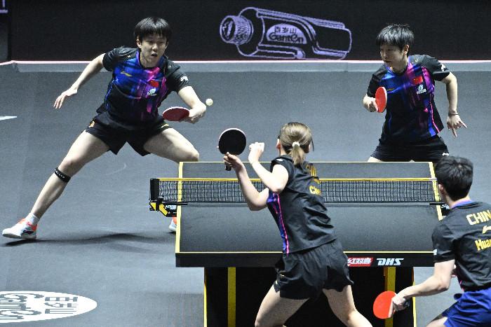 王楚钦/孙颖莎获得混双冠军